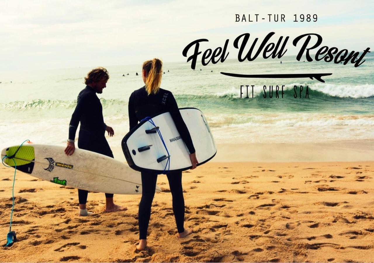Jastrzębia Góra Osrodek Wypoczynkowy Balt-Tur Feel Well Resort מראה חיצוני תמונה